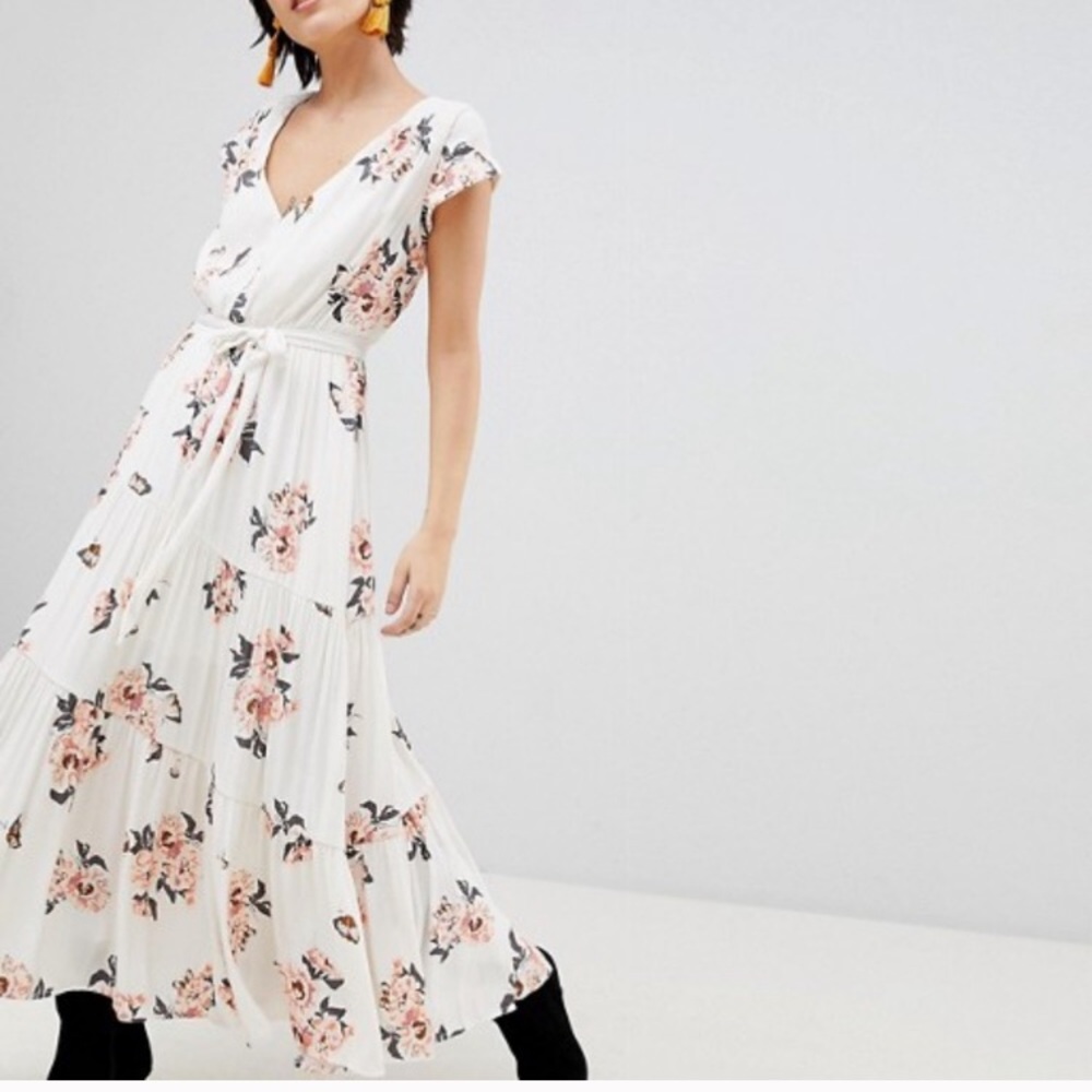 Free people all I got floral maxi dress
